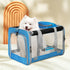 Pawz 3 in 1 Pet Soft Crate Dog Cat Carrier XL Size Blue-2006732695085912071