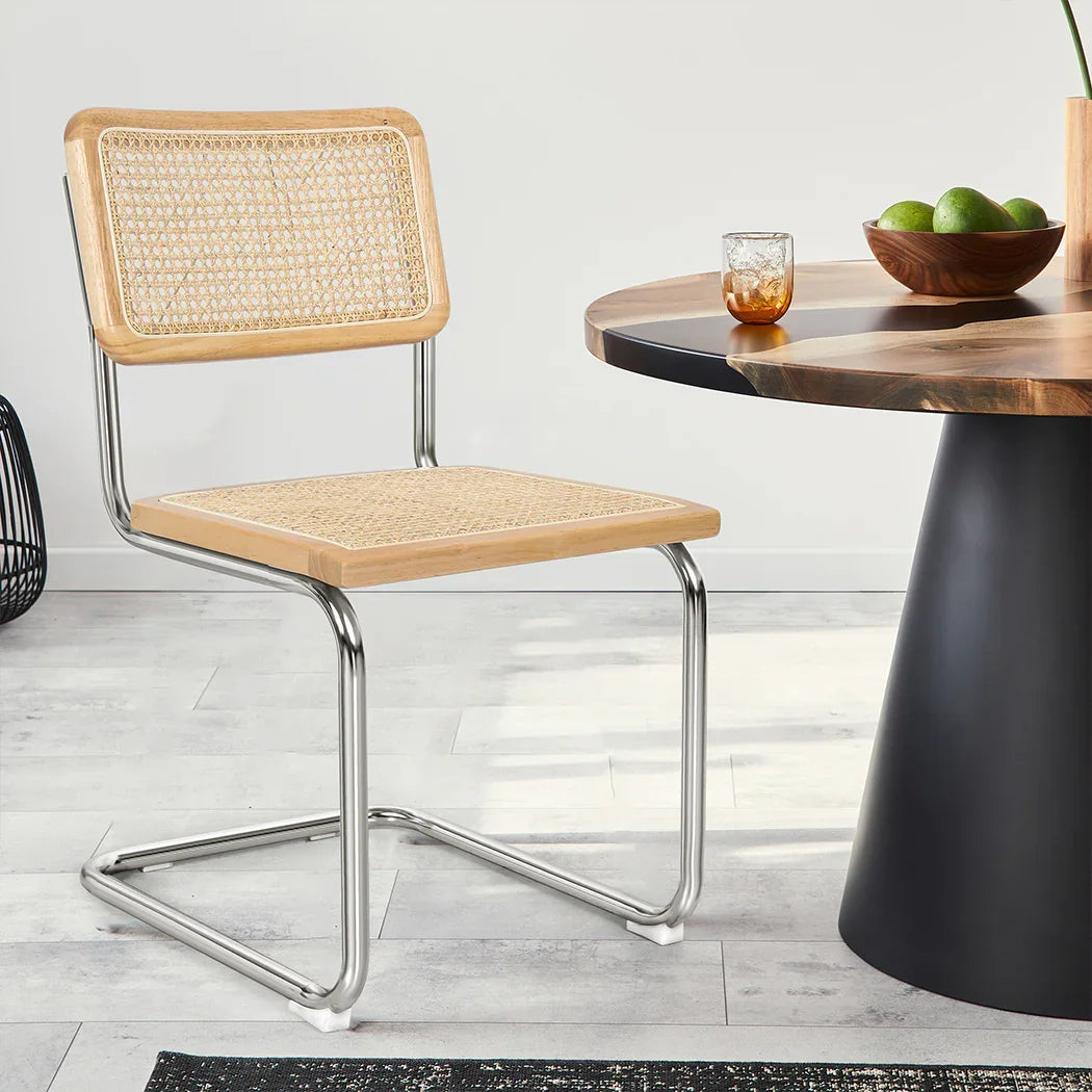 Levede 2x Rattan Chair Dining Chairs-2018816918265401350