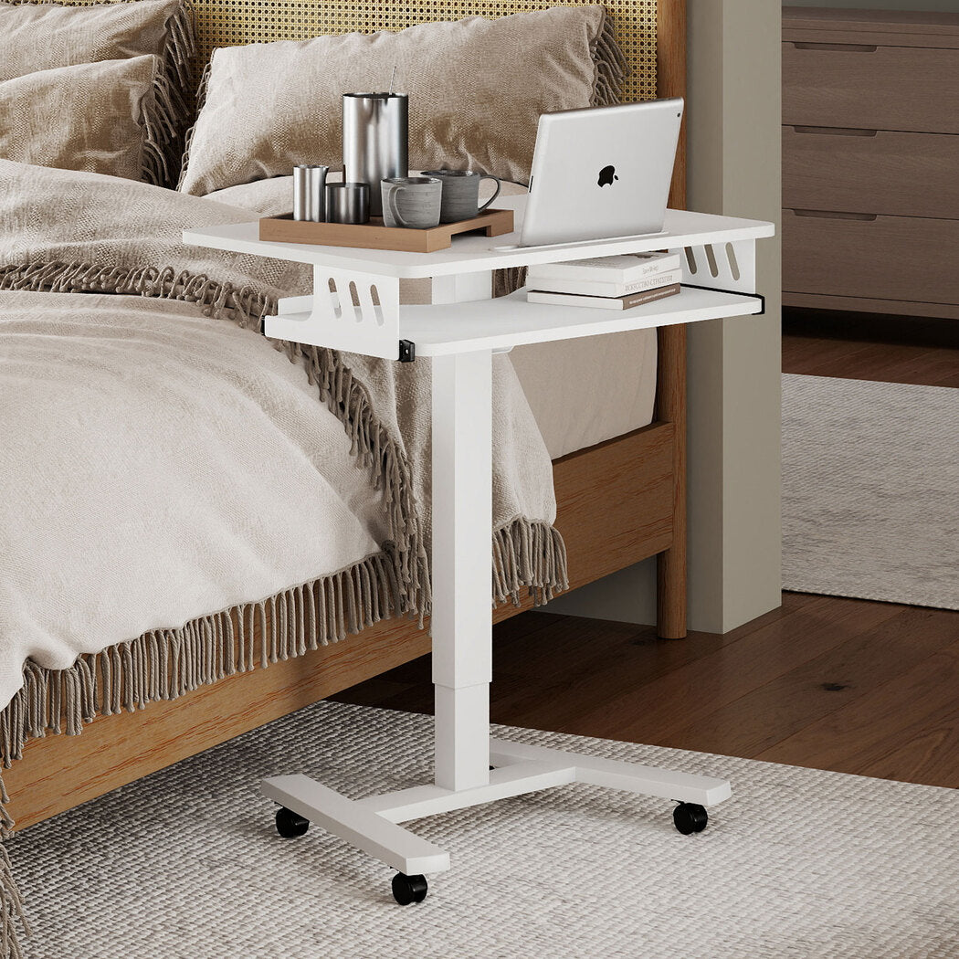 Levede Mobile Standing Desk Adjustable Height Table-2011971109892788231
