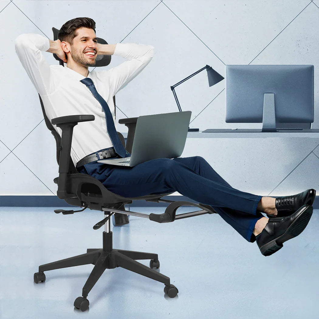 LEVEDE Ergonomic Office Chair Mesh Executive Seat-2029387206761779207