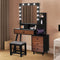 Levede Dressing Table Stool Set-2029387202215153671