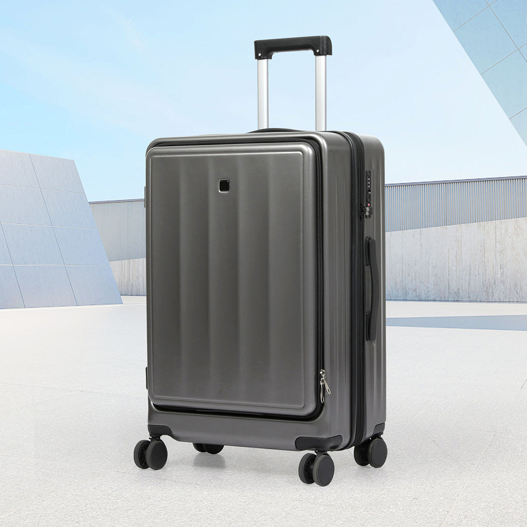 Slimbridge 26"Luggage Trolley Travel Suitcase-1894516770090389511