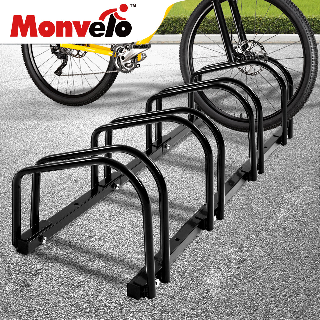 4 Bikes Stand Bicycle Bike Rack Floor-1942352792836509702