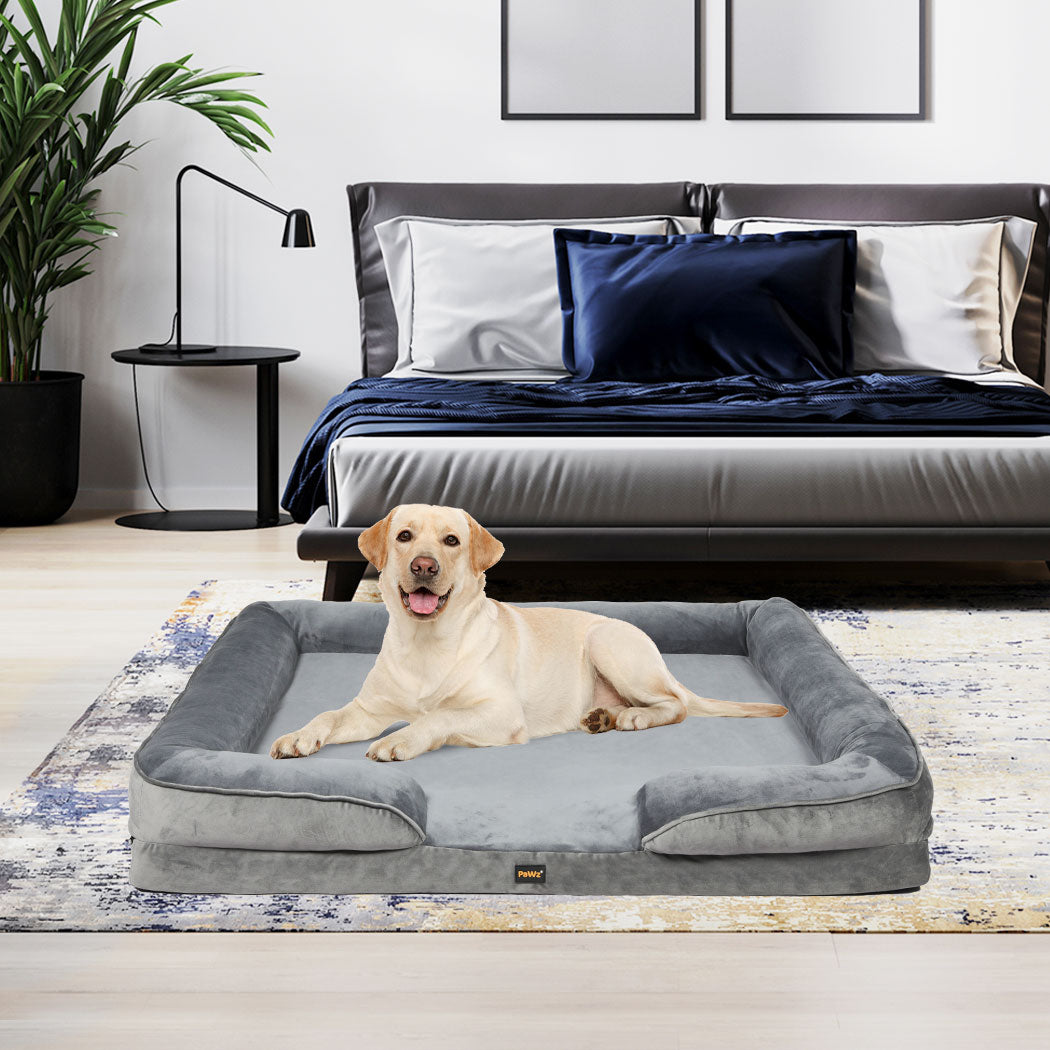 PaWz Memory Foam Pet Sofa Bed Cushion XL X-Large-1864184544832393223