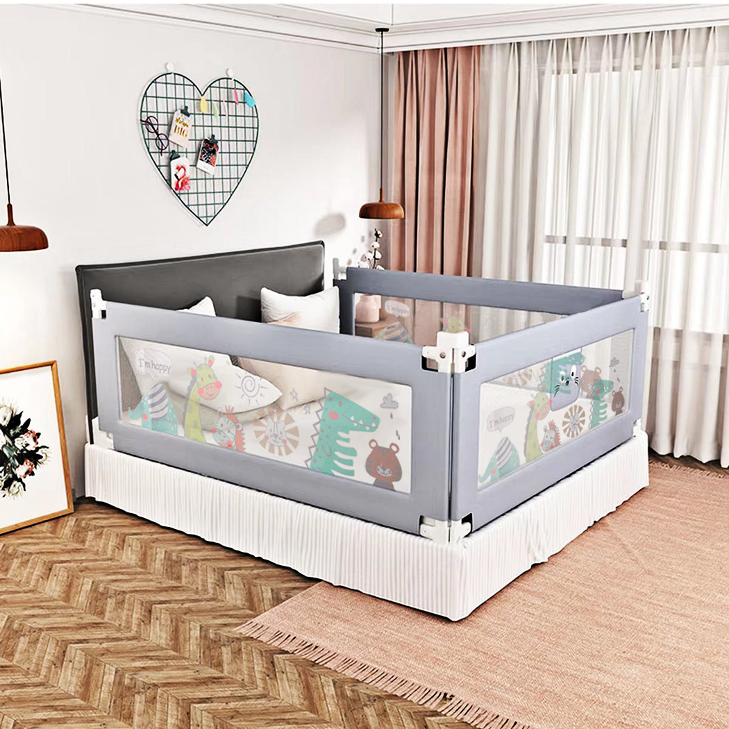 Bopeep Kids Baby Safety Bed Rail Guard Large-1910113154994671623
