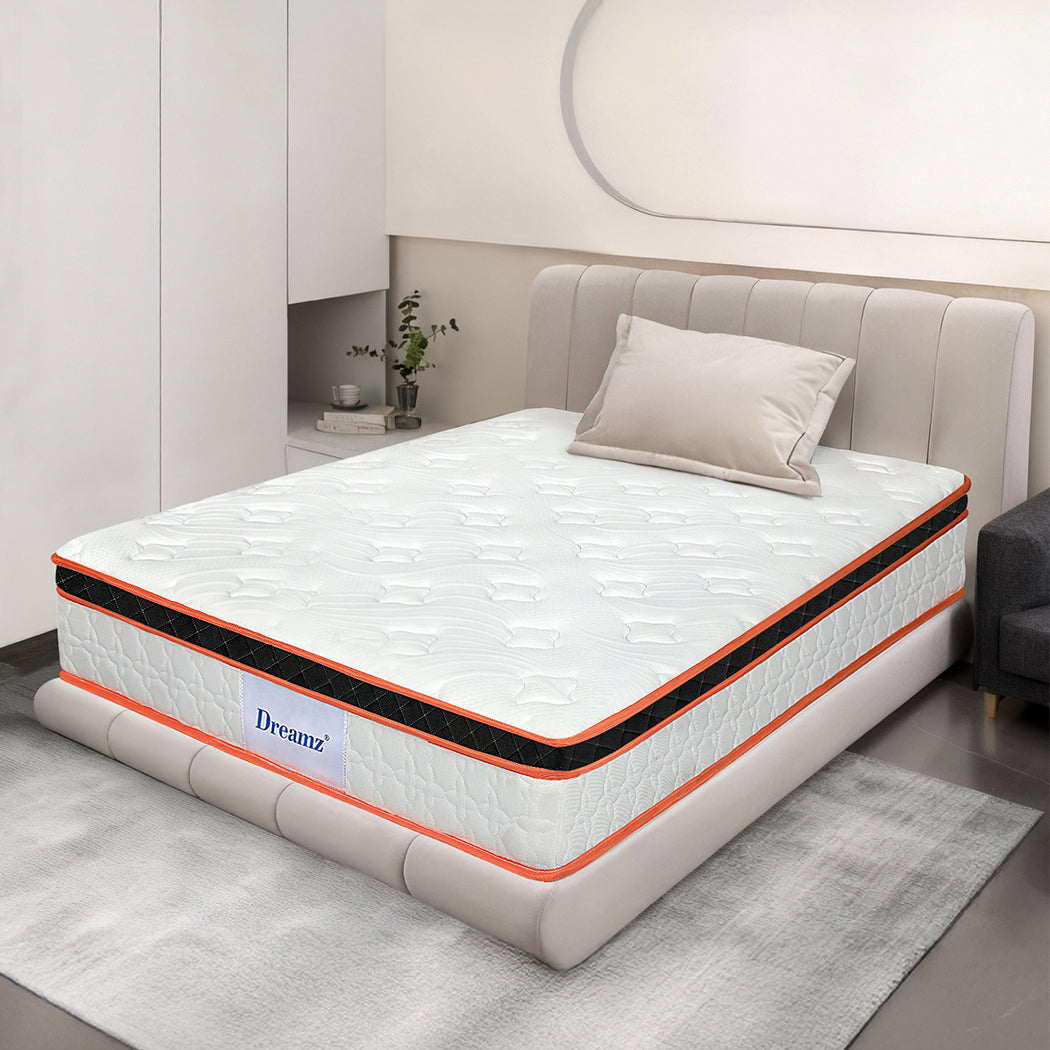 Dreamz 7 Zone Pocket Spring Mattress 26cm King Single-2050056900103507975