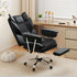 Levede Gaming Office Chair High Back PU Leather Black-2050056900988506119