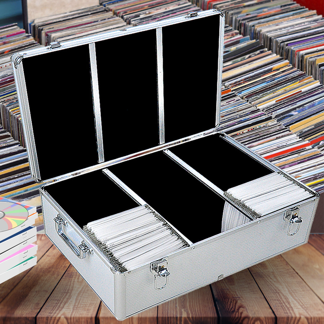 500 Discs Aluminium CD DVD Cases Bluray-2065254348463673350