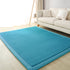 Marlow Coral Velvet Area Rugs Large Mat 180x200cm Blue-2006732690749001735