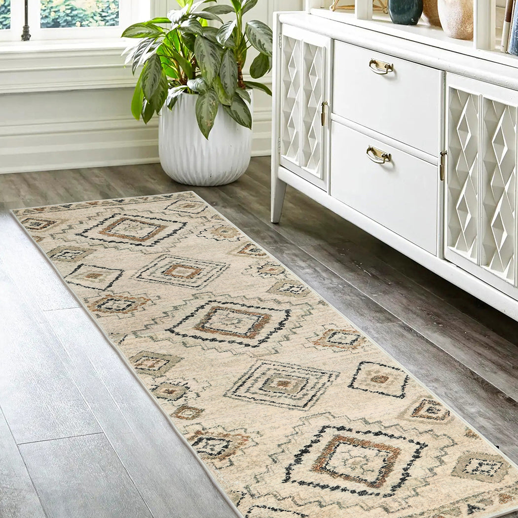 Marlow Floor Rug Hallway Runner Washable 180X60cm-1864183560966115334