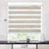 Marlow Blackout Zebra Roller Blind Curtains 180x210 Beige-1864183268337913863