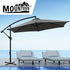 Mountview 3M Outdoor Umbrella Cantilever Grey Without Base-1864184442197774343