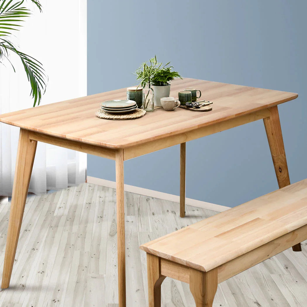 Levede Dining Sets 1XTable+1XBench Chair-2006733279381819399