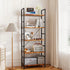 Levede 5-Tier Industrial Bookshelf Bookcase 157.5cm-2018816805212131335