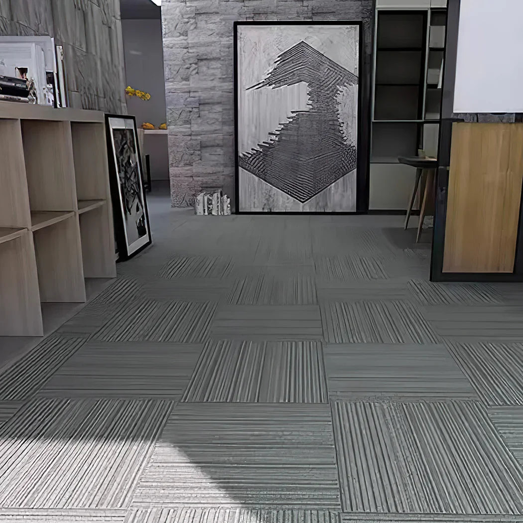 Marlow 20x Carpet Tiles 5m2 Box Heavy Blue-2029387259211550726