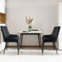 Dining Chairs x 4 Padded Seat Soft Velvet-2006732734030024711
