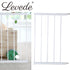Levede Baby Safety Gate Adjustable Pet White 45cm Extension-1864183162184273927
