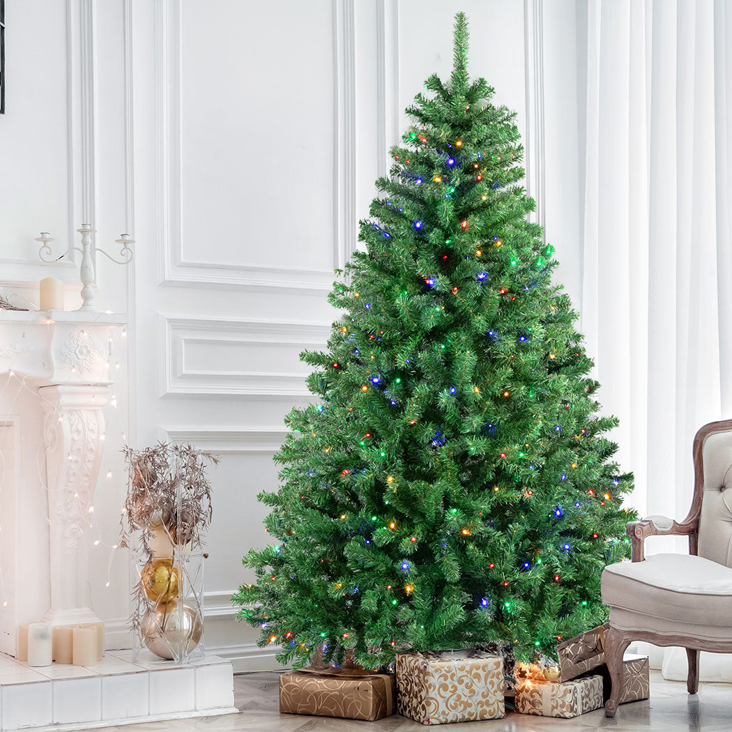 SANTACO Pre Lit Artificial Christmas 1.5M-1942353781941473287