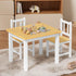 Bopeep Kids Table and Chairs Set Wooden 3PCS Study Play-1919278356839403527