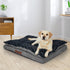Dog Calming Bed Warm Soft Plush Comfy XL Grey X-Large-1864184509147254791