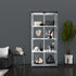 164cm Glass Display Cabinet 2 Doors-2006732805702291462