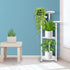 Levede Plant Stand Outdoor Indoor Flower White Medium-2006732929799163910
