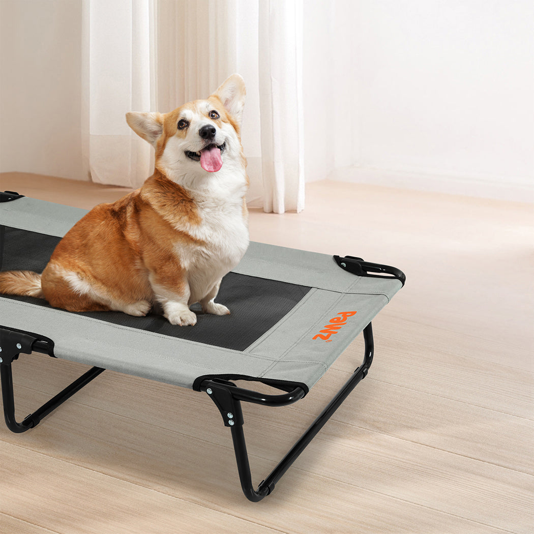Pawz Pet Elevated Bed Dog Raised Trampoline Foldable Large M Size-1937319823830814727