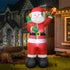 Santaco Inflatable 2.4M Santa Claus LED Christmas Decor-2006733375628513287