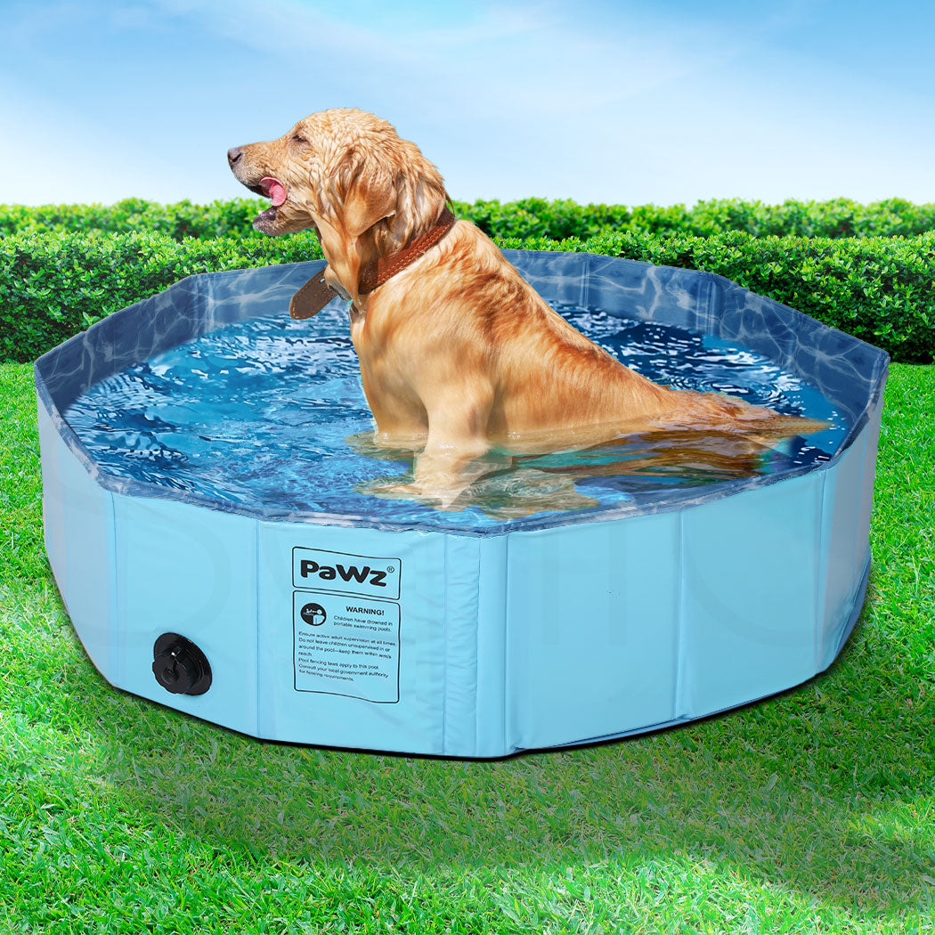 PaWz Folding Swimming Pool Dog Cat Washing M Medium-2006732969707966471