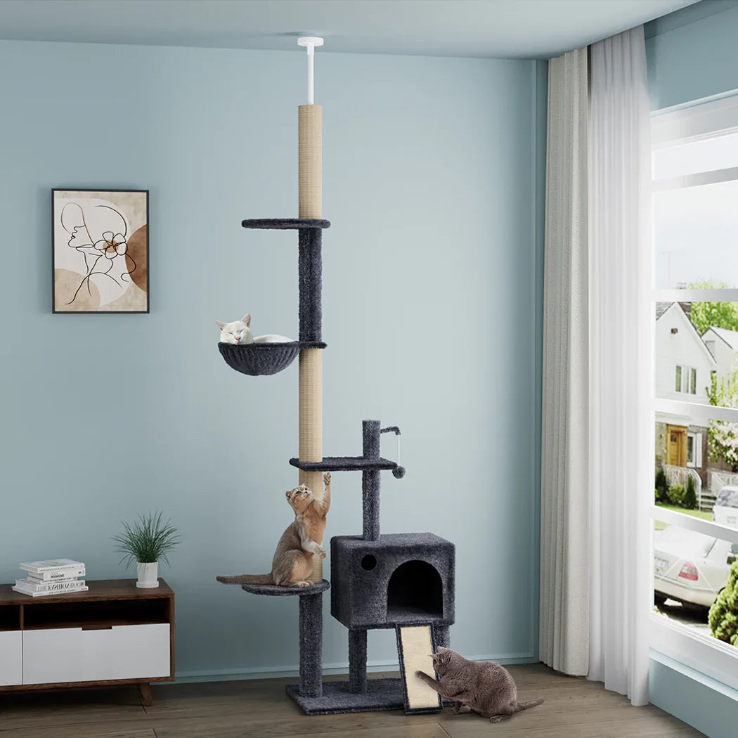 Pawz Cat Tree Scratching Post Scratcher Hammock Condo-2018816802200621063