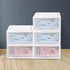 Large Storage Box Stackable Containers M 5PK Medium-2006733024472993798