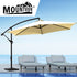 Mountview 3M Outdoor Umbrella Cantilever Grey-1864184442038390791