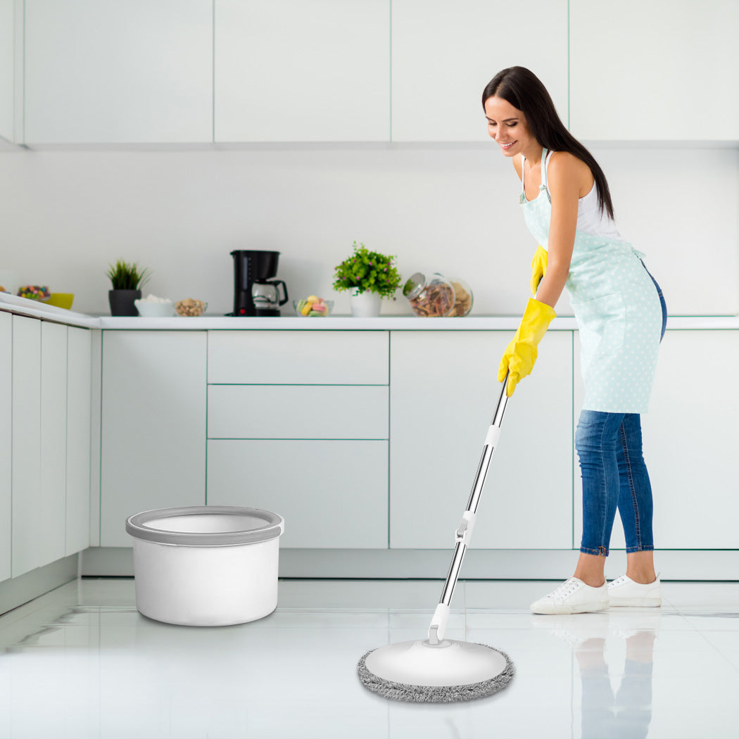 Cleanflo Spin Mop and Bucket Set Dry-2006733167511343111