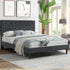 Levede Bed Frame Double Size Mattress Grey-2006733224109281287