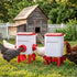 Pawz Auto Chicken Feeder and Waterer Set 12kg 11L Gravity Food Water Dispenser-2061251867471646727
