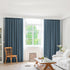 Marlow 2XBlockout Curtains Chenille 180x250 Blue CD1016-180x250-DG-2065254607109623815