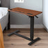 Levede Mobile Standing Desk Foldable Brown Fold-1864183343323680775