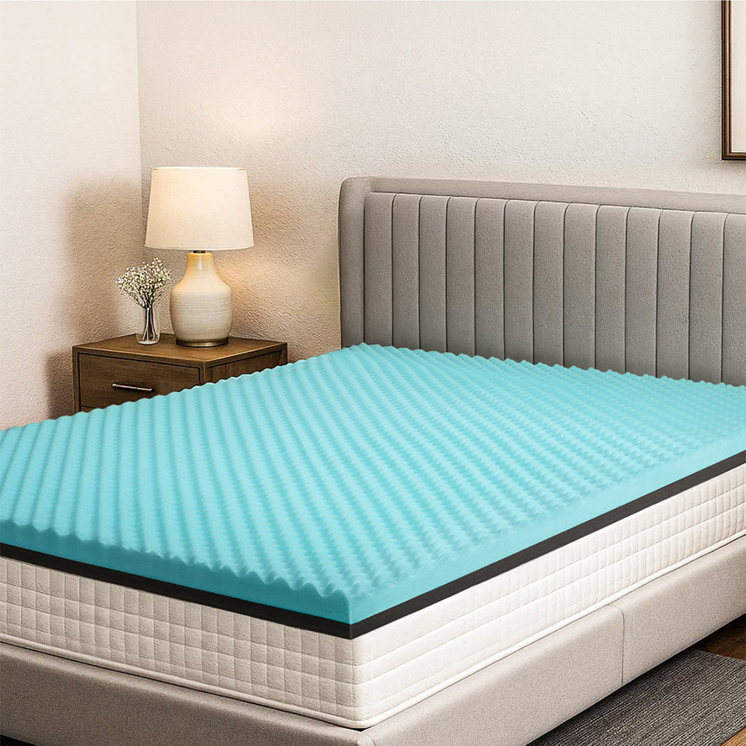 Dreamz Gel Memory Foam Mattress Topper Bed Cool Queen-2006733390790922247