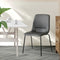 Levede Stackable Dining Chairs Kitchen Grey-2006733271748186119