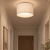 Emitto Lamp Shade 4pc Linen Drum E26 E27 with E14 Ring for Home Decor Beige-2109799596627267592
