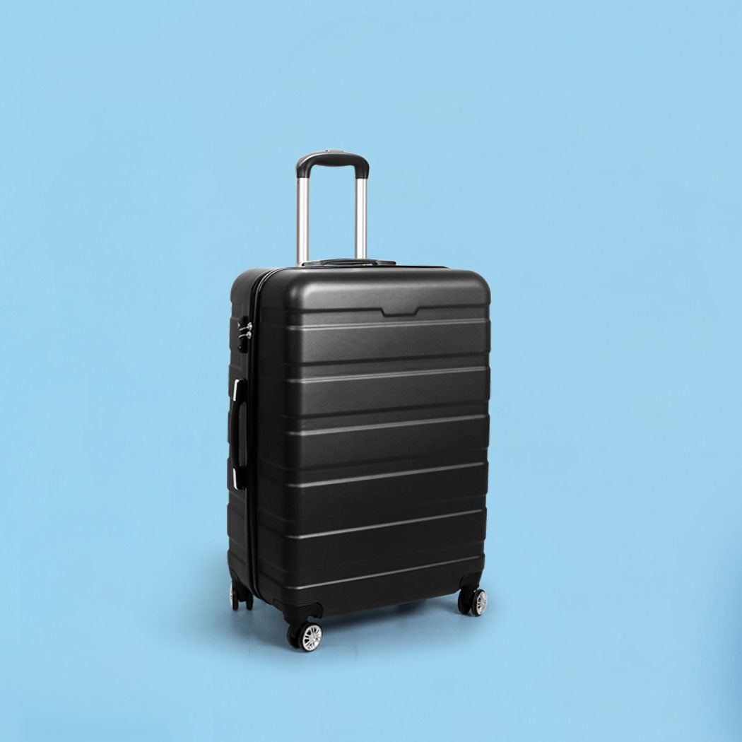 Slimbridge 24" Luggage Case Suitcase Black 24 inch-2006733064620871687