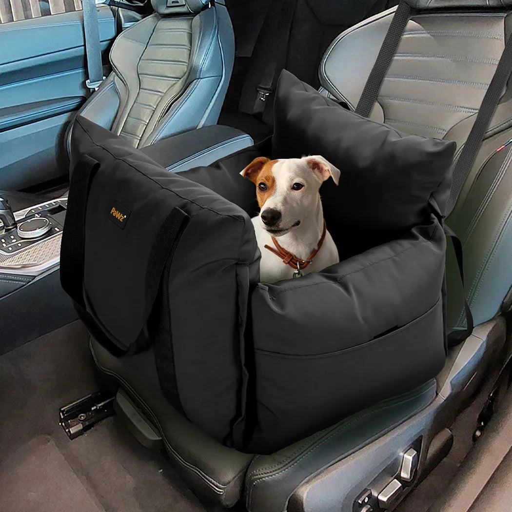 PaWz Dog Car Seat Booster Belt Black-2006733006483623943