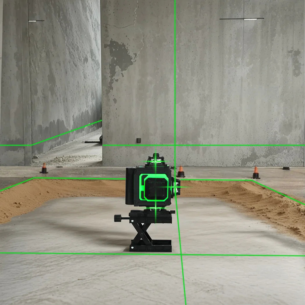 Traderight 4D 16 Line Green Laser Level Remote Tripod-2029387307009839111
