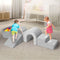 Bopeep Kids Foam Blocks Play Set Pit Climb Crawl Slide Soft Toddlers Toys Indoor-1910112239491354630