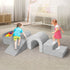 Bopeep Kids Foam Blocks Play Set Pit Climb Crawl Slide Soft Toddlers Toys Indoor-1910112239491354630
