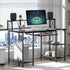Levede Office Gaming Computer Desk Black-2029387250516758535