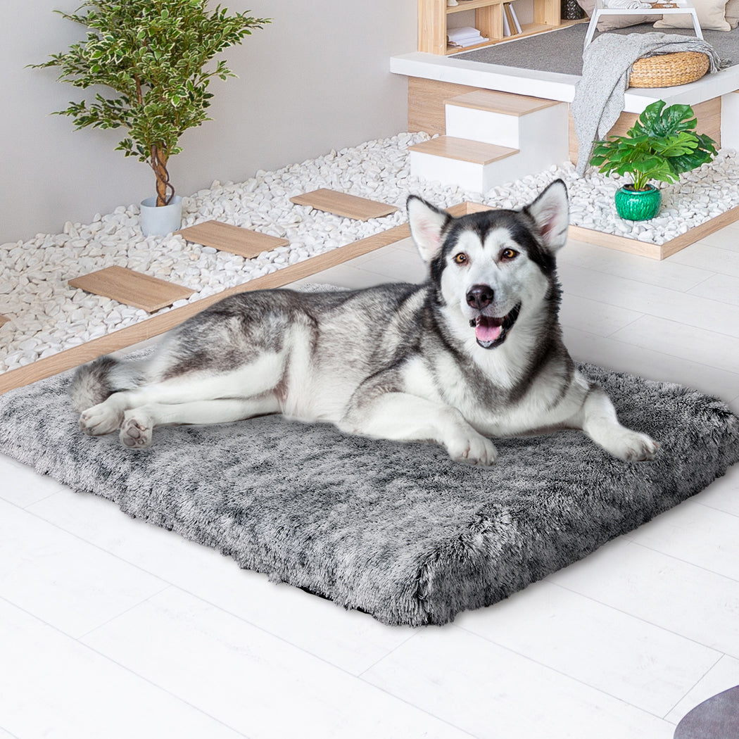 PaWz Dog Mat Pet Calming Bed Memory XXL Charcoal XX-Large-2029387228966424583