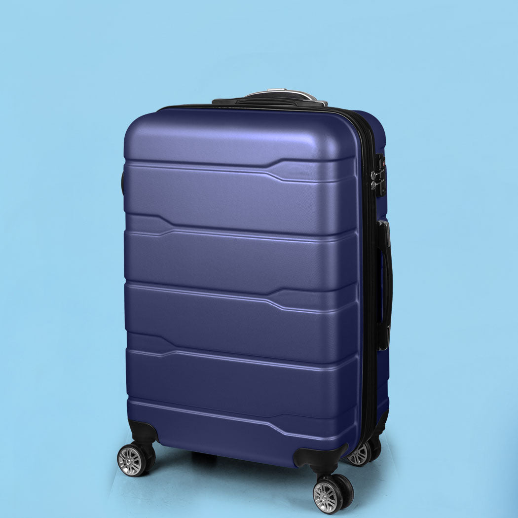 Slimbridge 28" Inch Expandable Luggage Navy 28 inch-2029387269311434759