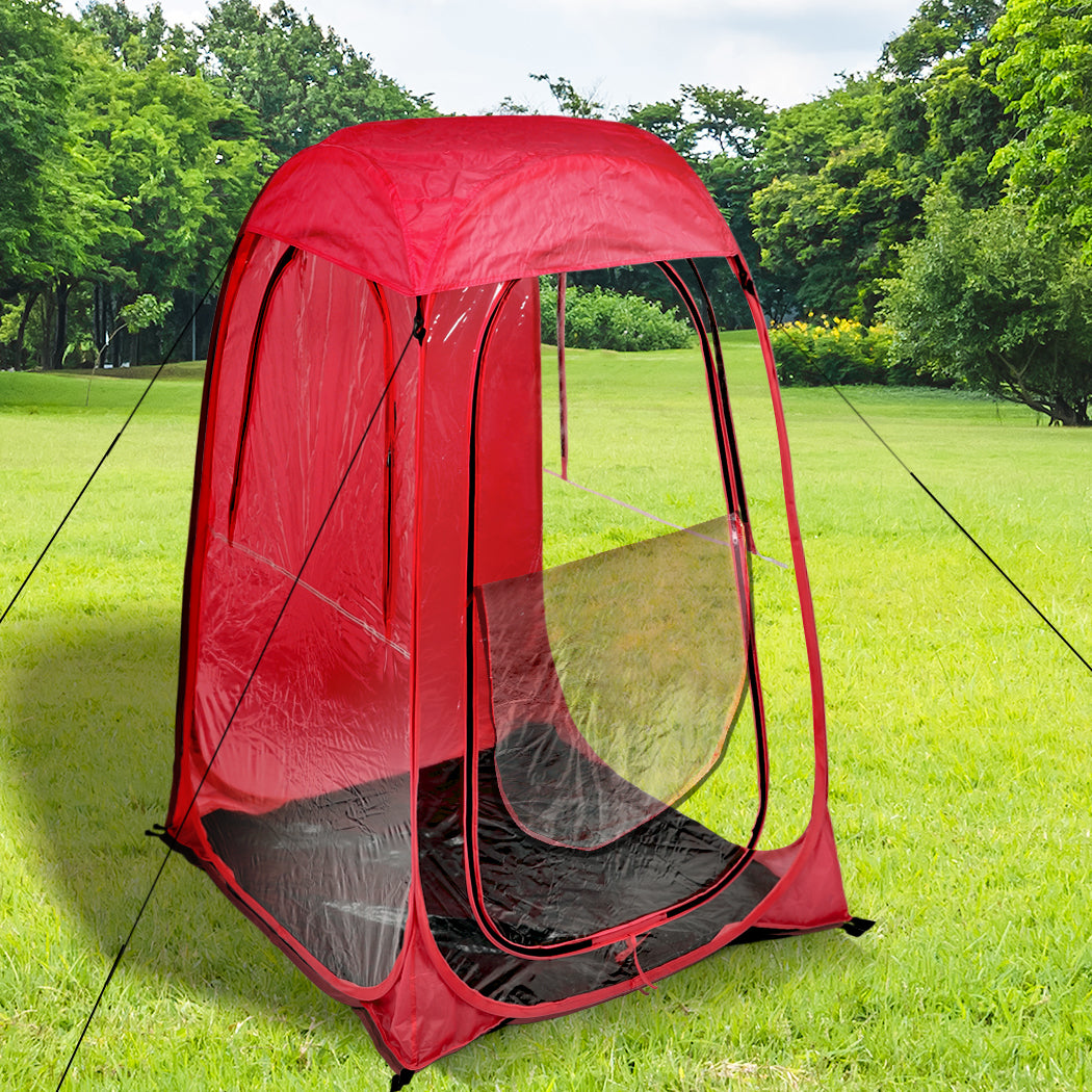 2x Mountview Pop Up Tent Camping Weather Red-1864184680048365574