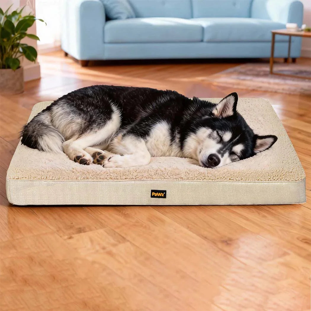 Pawz Dog Bed Soft Pet Mat Cushion Removable Washable-2050056918331953159